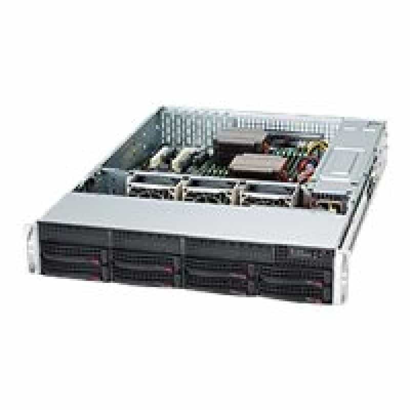 SUPERMICRO 2U CHASSIS 8X3.5HS SAS3/SATA3 SUPERMICRO 2U CHASSIS 8X3.5HS SAS3/SATA3