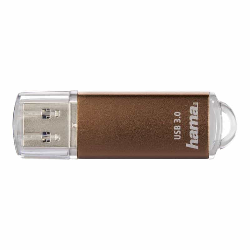 HAMA FlashPen "Laeta", USB 3.0, 128 GB, 40MB/s, Braun HAMA FlashPen "Laeta", USB 3.0, 128 GB, 40MB/s, Braun
