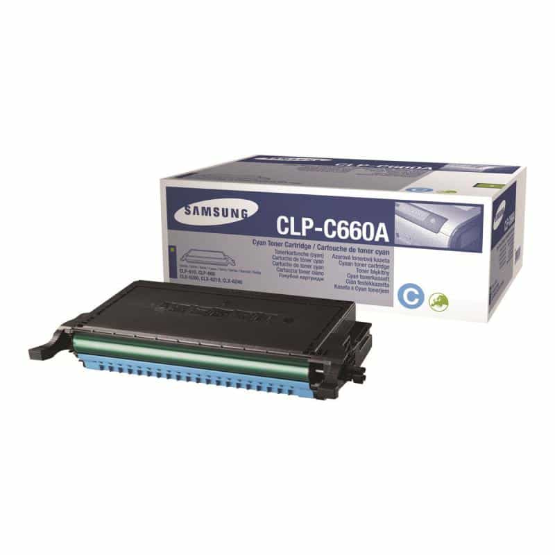 SAMSUNG CLP C660A Cyan Tonerpatrone SAMSUNG CLP C660A Cyan Tonerpatrone