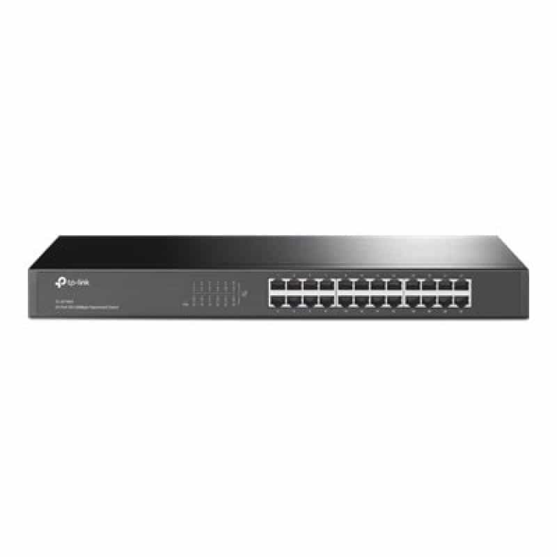 TP-LINK 24-Port 10/100 Mbps Switch 19" Unmanaged TP-LINK 24-Port 10/100 Mbps Switch 19" Unmanaged