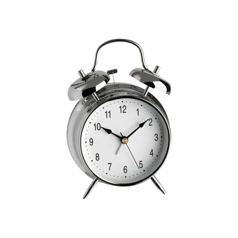 TFA-DOSTMANN Quarz Wecker TFA 98.1043 Silber Alarmzeiten 1 TFA-DOSTMANN Quarz Wecker TFA 98.1043 Silber Alarmzeiten 1