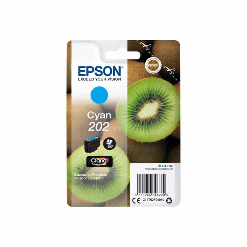 EPSON 202 Cyan Tintenpatrone EPSON 202 Cyan Tintenpatrone