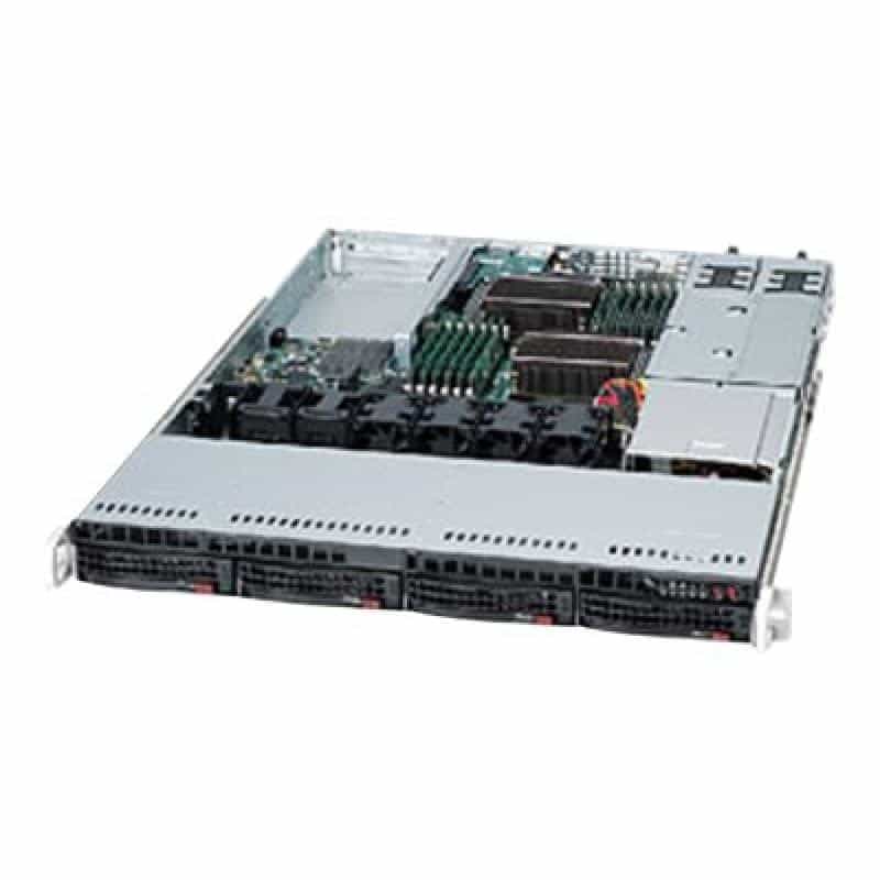 SUPERMICRO SuperChassis 815TQC-R706WB2, 1U, Power Supply 750W redundant 80+ Platin, 4x 3.5" hot-swap SUPERMICRO SuperChassis 815TQC-R706WB2, 1U, Power Supply 750W redundant 80+ Platin, 4x 3.5" hot-swap