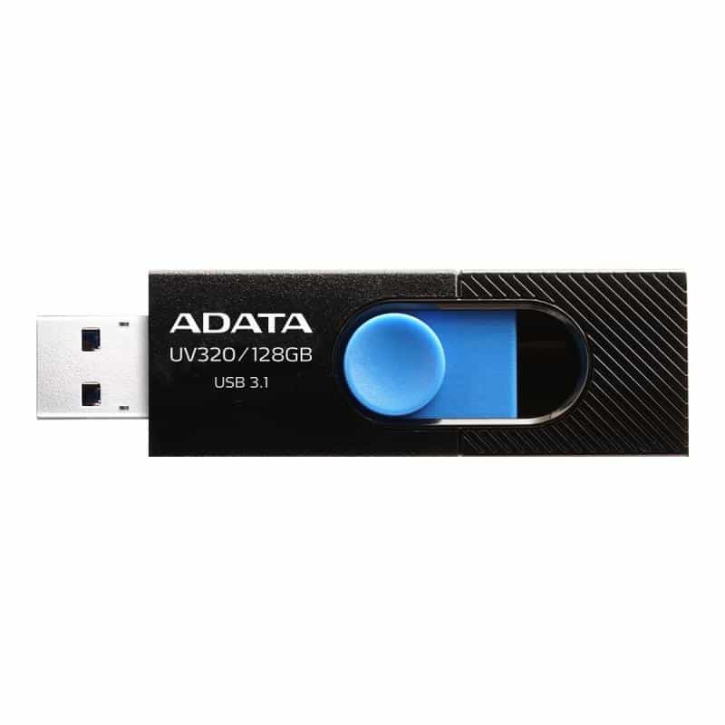 A-DATA USB 3.0 UV320 128GB Black/Blue A-DATA USB 3.0 UV320 128GB Black/Blue