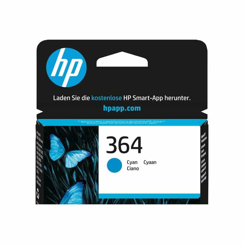HP 364 Cyan Tintenpatrone HP 364 Cyan Tintenpatrone