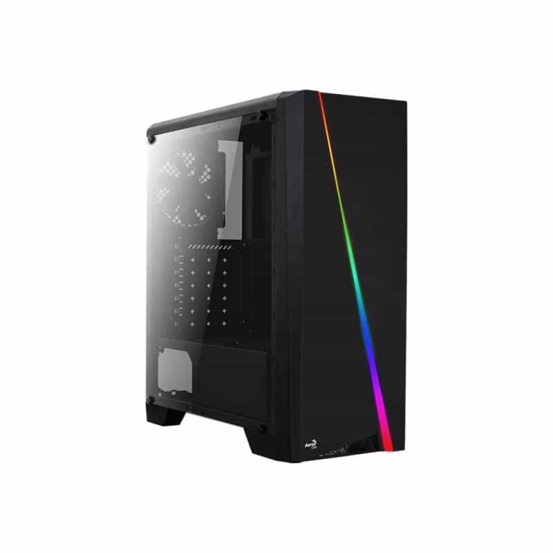 AEROCOOL Cylon Gehäuse schwarz mit Acrylfenster AEROCOOL Cylon Gehäuse schwarz mit Acrylfenster
