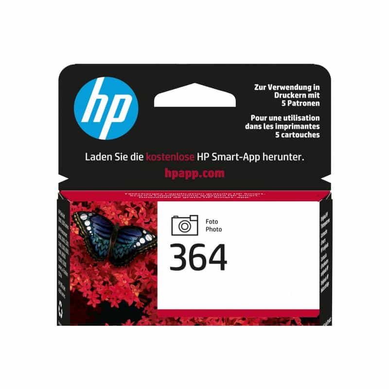 HP 364 Photo schwarz Tintenpatrone HP 364 Photo schwarz Tintenpatrone