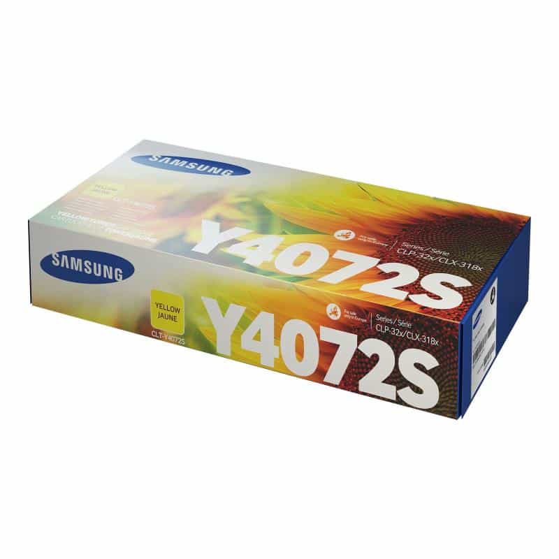 SAMSUNG CLT Y4072S Gelb Tonerpatrone (SU472A) SAMSUNG CLT Y4072S Gelb Tonerpatrone (SU472A)