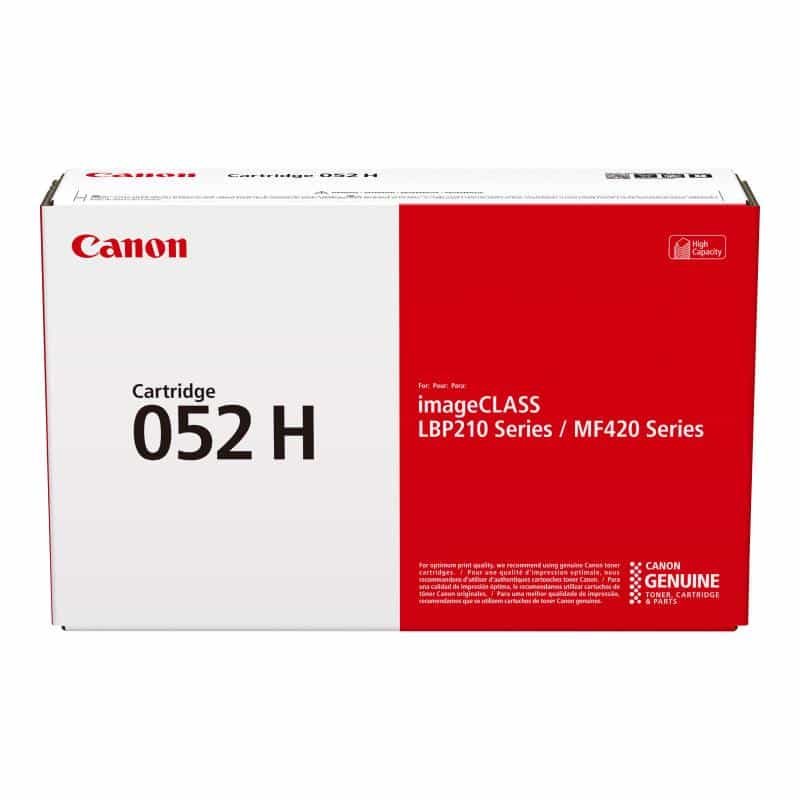 CANON 052 H - High Capacity - Schwarz - CANON 052 H - High Capacity - Schwarz -