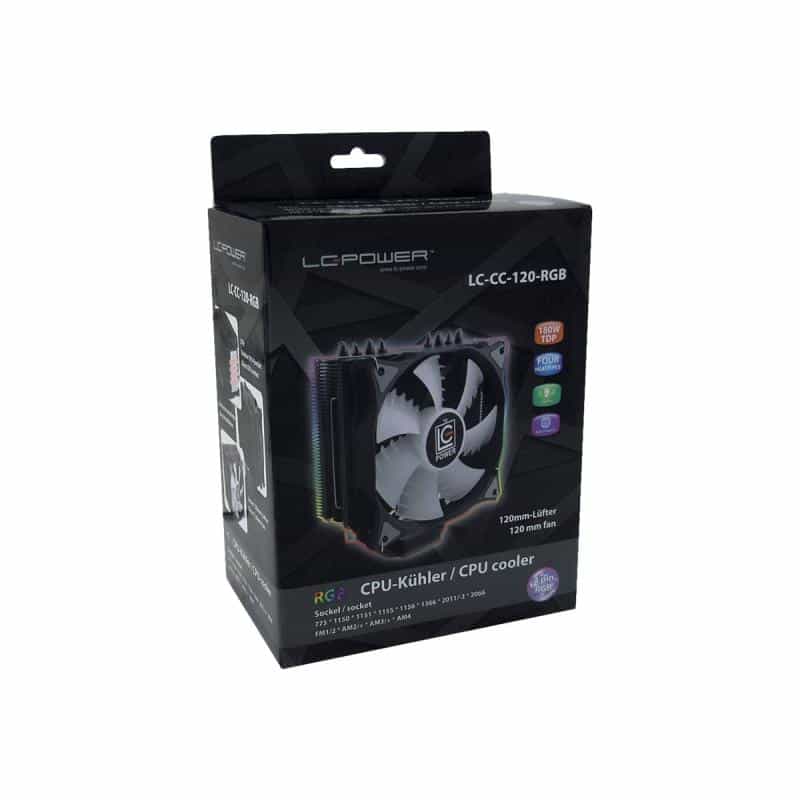 LC-POWER Kühler LC-Power Cosmo Cool LC-CC-120-RGB 775/1150/1151/1155/ LC-POWER Kühler LC-Power Cosmo Cool LC-CC-120-RGB 775/1150/1151/1155/