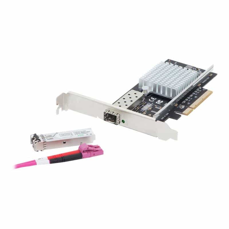 DIGITUS Pro SFP 1 Port 10G PC/Expresscard Intel DIGITUS Pro SFP 1 Port 10G PC/Expresscard Intel
