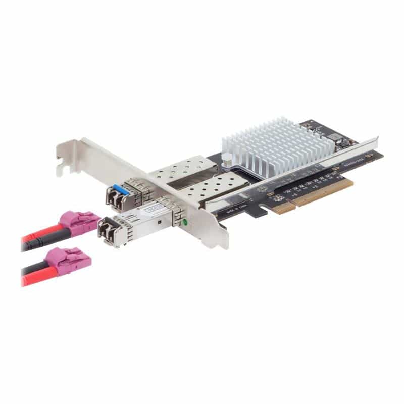 DIGITUS Pro SFP 2 Port 10G PC/Expresscard Intel DIGITUS Pro SFP 2 Port 10G PC/Expresscard Intel