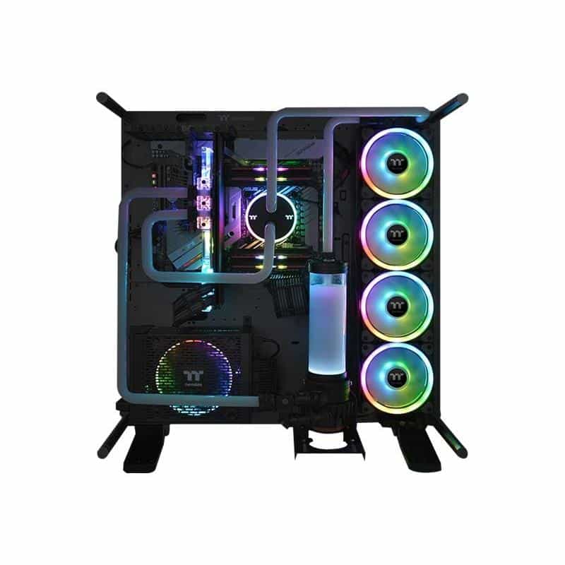 THERMALTAKE Lüfter Thermaltake Riing Trio 12 LED RGB (3er Pack) TT Prem. retail THERMALTAKE Lüfter Thermaltake Riing Trio 12 LED RGB (3er Pack) TT Prem. retail