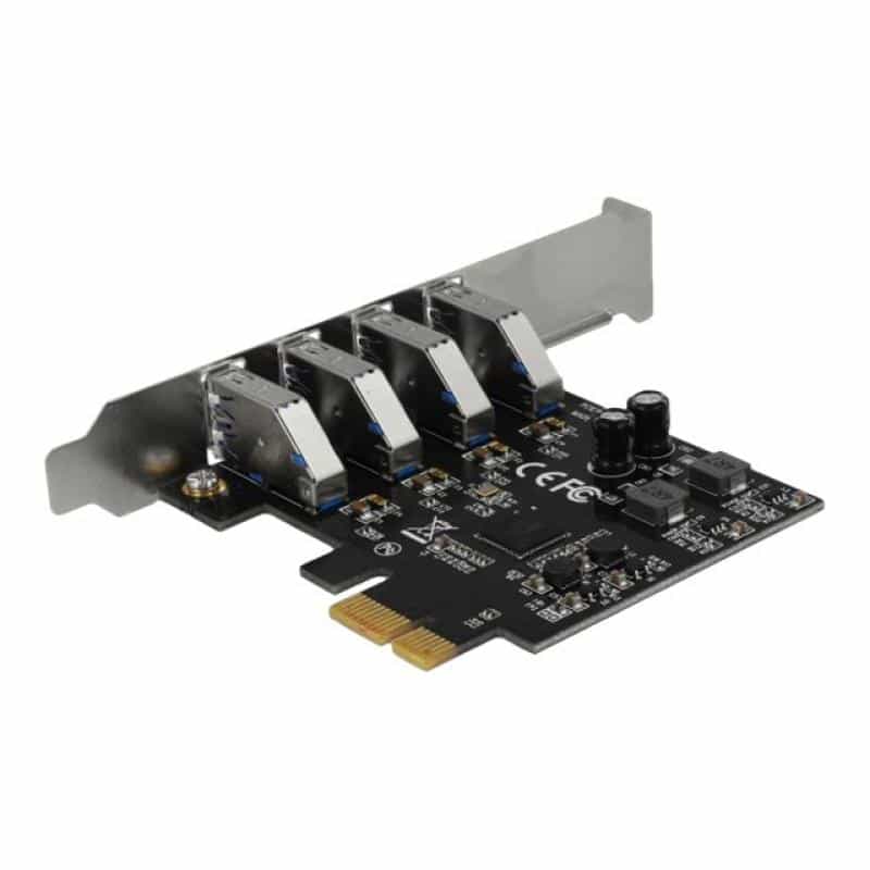 DELOCK USB 3.0 PCIe m. 4x extr. Typ-A Bu DELOCK USB 3.0 PCIe m. 4x extr. Typ-A Bu
