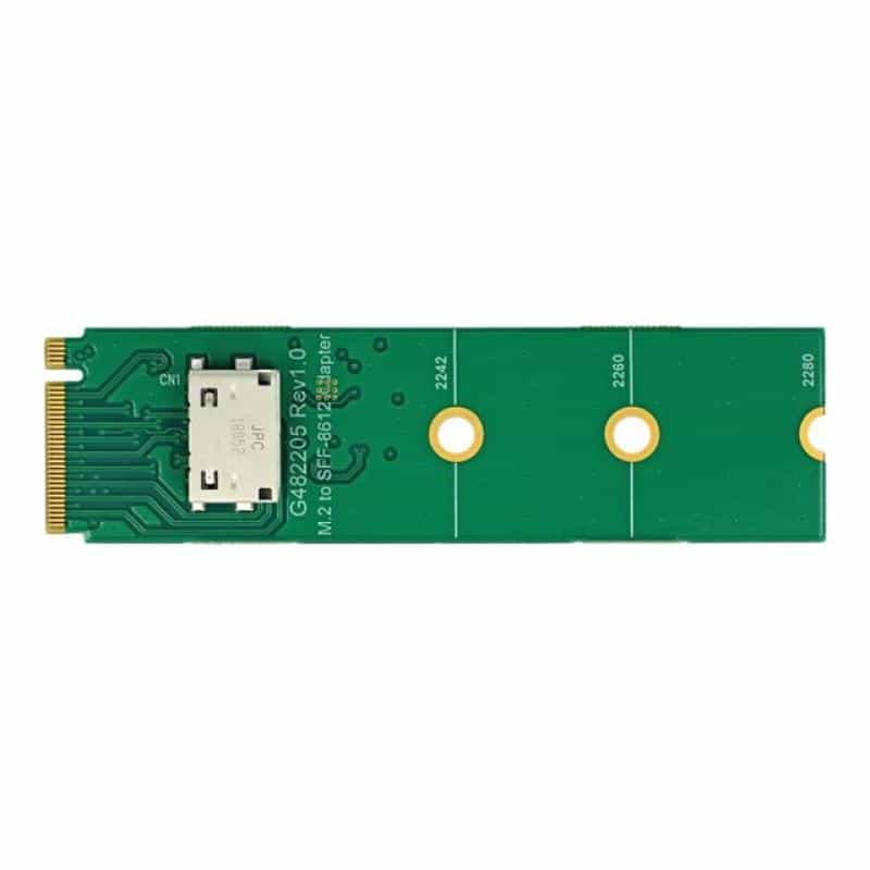 DELOCK M.2 Key M>1xOCuLink SFF-8612 Konv DELOCK M.2 Key M>1xOCuLink SFF-8612 Konv