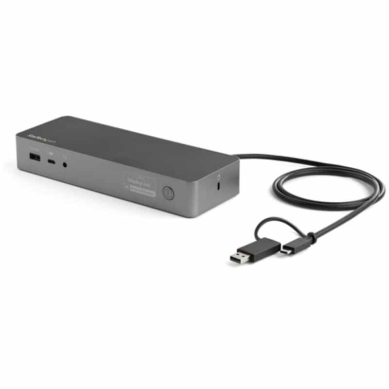 STARTECH.COM Universal Laptop Dockingstation - USB-C & USB 3.0 Dock - Dual 4K - Mac Windows & Chrome STARTECH.COM Universal Laptop Dockingstation - USB-C & USB 3.0 Dock - Dual 4K - Mac Windows & Chrome
