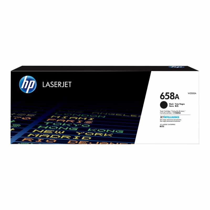 HP 658A Black LaserJet Toner Cartridge HP 658A Black LaserJet Toner Cartridge