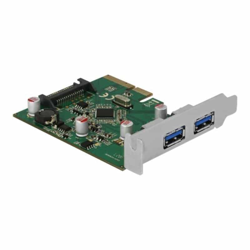 DELOCK - USB-Adapter - PCIe 3.0 x4 Low-Profile - USB 3,1 Gen 2 x 2 (90298) DELOCK - USB-Adapter - PCIe 3.0 x4 Low-Profile - USB 3,1 Gen 2 x 2 (90298)