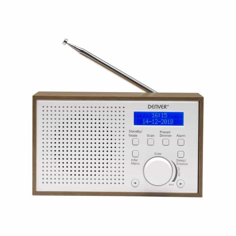 DENVER DAB-46 DAB+ Tischradio UKW Weiß DENVER DAB-46 DAB+ Tischradio UKW Weiß