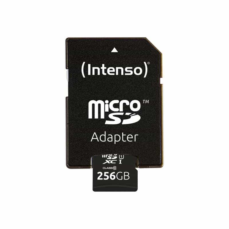 INTENSO microSD 256GB UHS-I Prem CL10 INTENSO microSD 256GB UHS-I Prem CL10