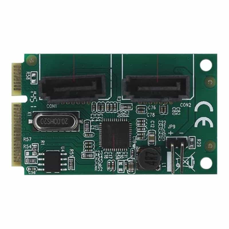 DELOCK Mini PCIe Konverter zu 2 x SATA mit RAID (95264) DELOCK Mini PCIe Konverter zu 2 x SATA mit RAID (95264)