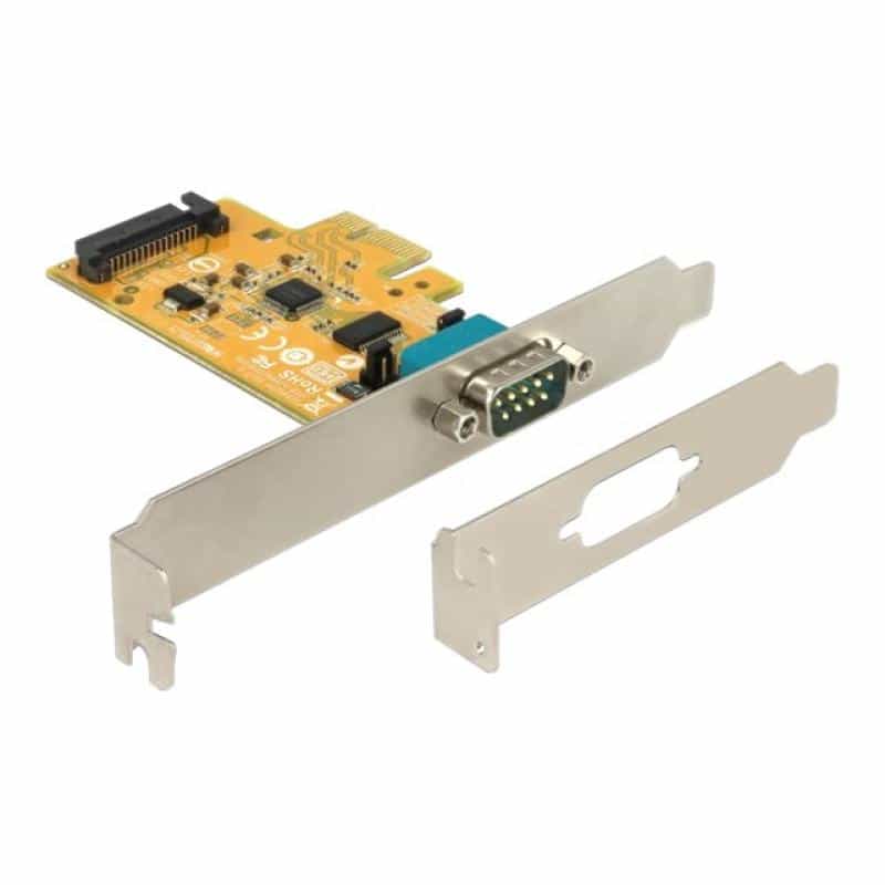 DELOCK PCI Express Karte zu 1 x Seriell mit Spannungsversorgung ESD Schutz DELOCK PCI Express Karte zu 1 x Seriell mit Spannungsversorgung ESD Schutz