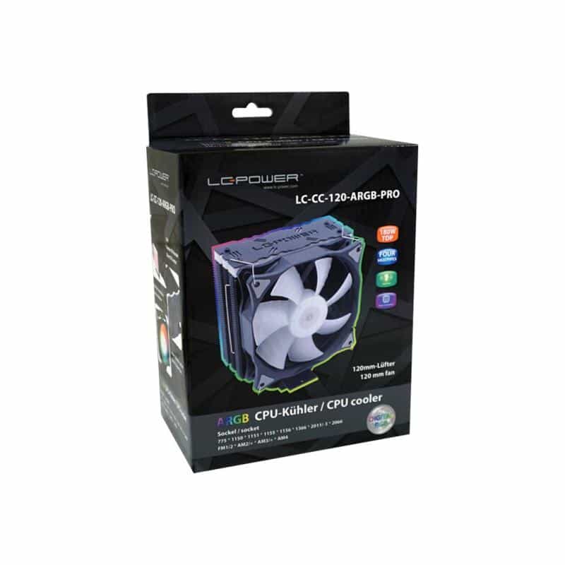 LC-POWER LC-CC-120-ARGB-PRO 775/1150/1151/1156/1366 LC-POWER LC-CC-120-ARGB-PRO 775/1150/1151/1156/1366