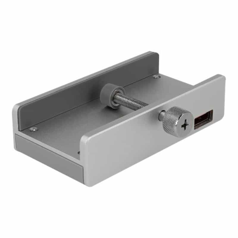 DELOCK Externer USB 3.0 4 Port Hub mit Feststellschraube DELOCK Externer USB 3.0 4 Port Hub mit Feststellschraube