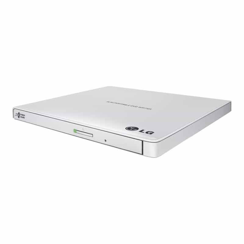 LG Hitachi HLDS GP57EW40 ext. DVD Brenner USB slim weiß LG Hitachi HLDS GP57EW40 ext. DVD Brenner USB slim weiß