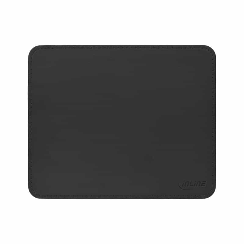 INLINE 55459L Maus-Pad Premium Kunstleder 255 x 220 x 3 mm schwarz INLINE 55459L Maus-Pad Premium Kunstleder 255 x 220 x 3 mm schwarz