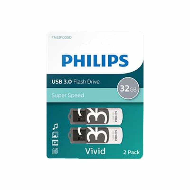 PHILIPS Vivid Edition Grey 2-Pack 32GB PHILIPS Vivid Edition Grey 2-Pack 32GB