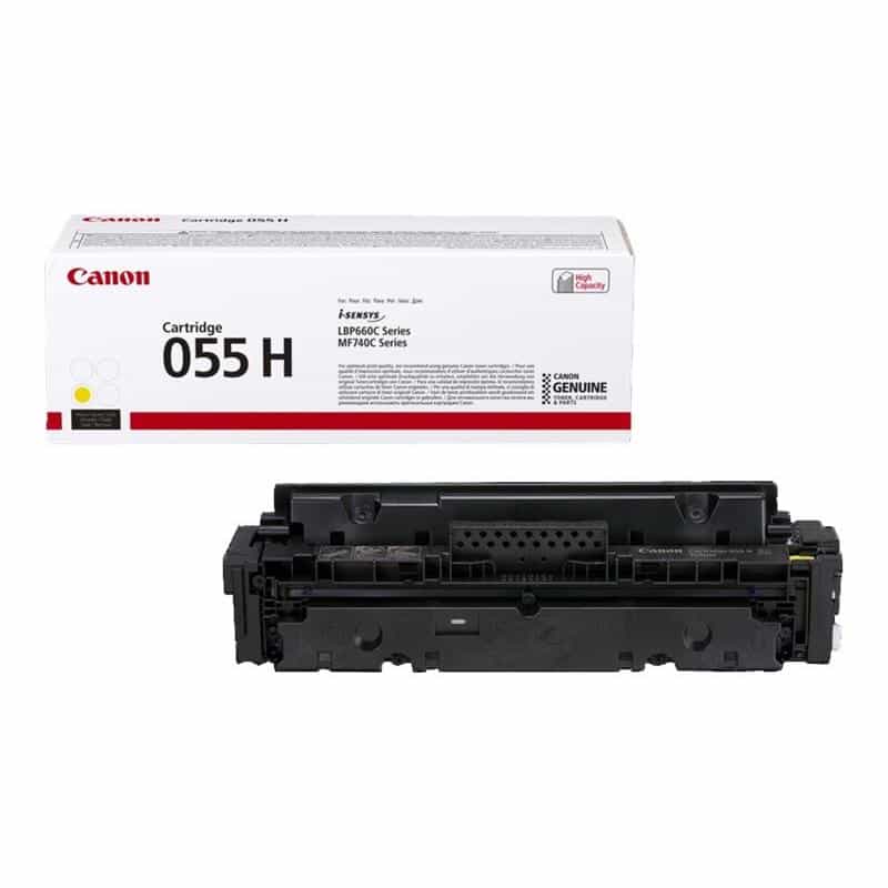 CANON 055 H - Hohe Ergiebigkeit - Gelb - Original - Tonerpatrone - für i-SENSYS LBP663Cdw, LBP664Cx, CANON 055 H - Hohe Ergiebigkeit - Gelb - Original - Tonerpatrone - für i-SENSYS LBP663Cdw, LBP664Cx,