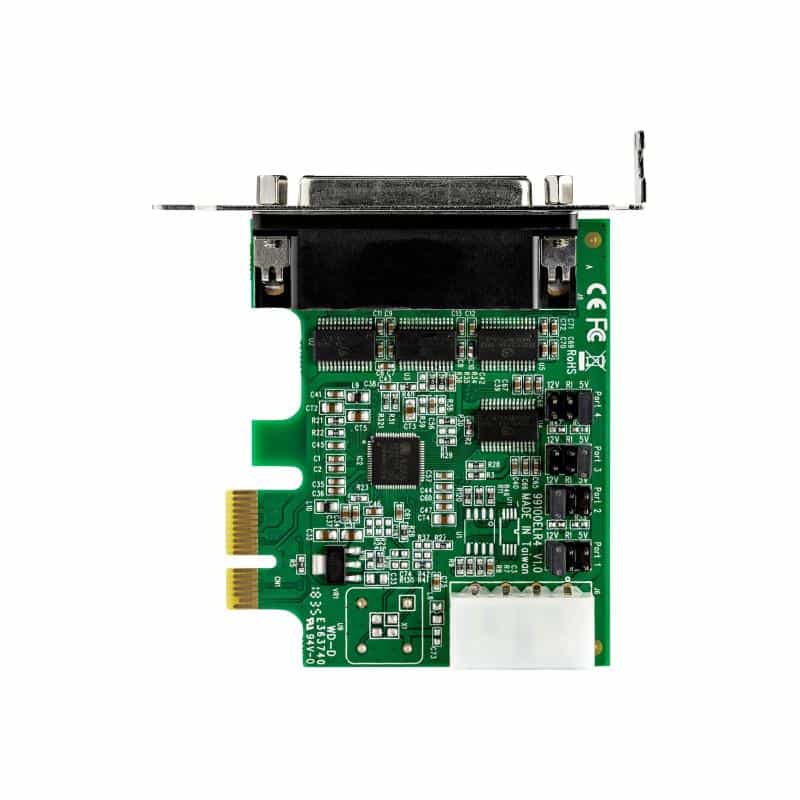 STARTECH.COM 4 PORT PCIE RS232 SERIAL CARD STARTECH.COM 4 PORT PCIE RS232 SERIAL CARD