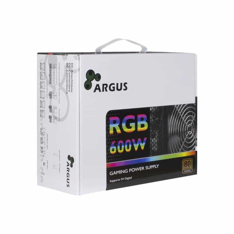 INTERTECH PSU ARGUS RGB-600 II 600W INTERTECH PSU ARGUS RGB-600 II 600W