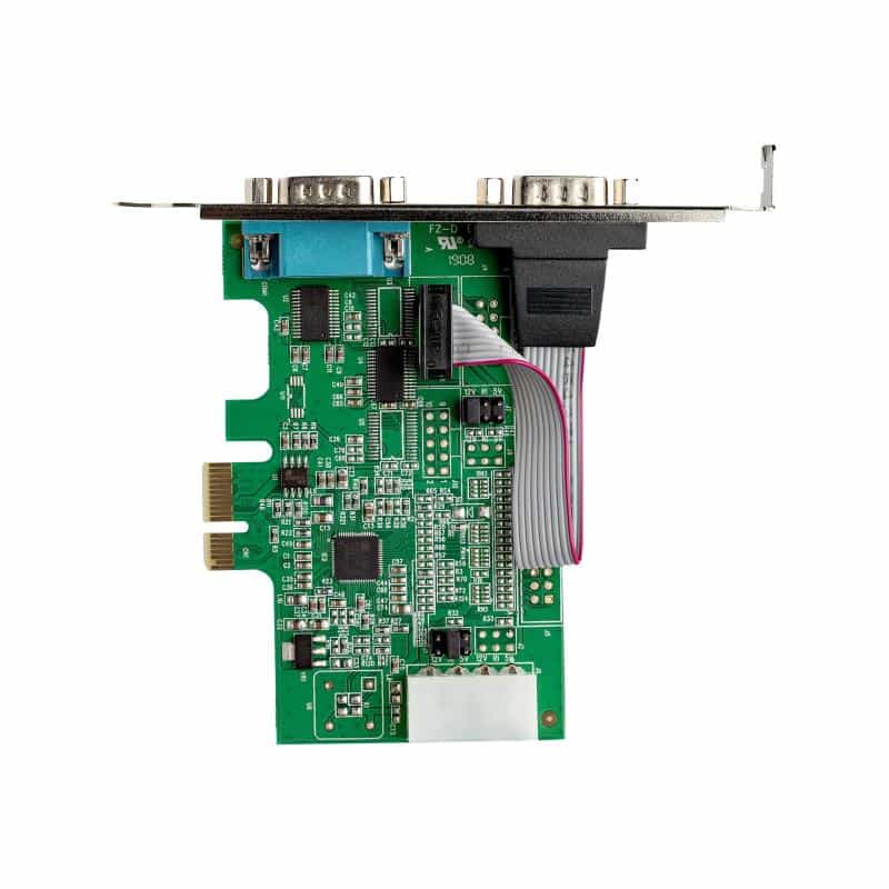 STARTECH.COM 2 Port PCI Express serielle Schnittstellenkarte - 16950 UART - 256-Byte-FIFO-Cache - Ad STARTECH.COM 2 Port PCI Express serielle Schnittstellenkarte - 16950 UART - 256-Byte-FIFO-Cache - Ad