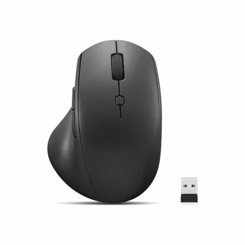 LENOVO 600 Wireless Media - Maus - ergonomisch - Für Rechtshänder - optisch - 7 Tasten - kabellos LENOVO 600 Wireless Media - Maus - ergonomisch - Für Rechtshänder - optisch - 7 Tasten - kabellos