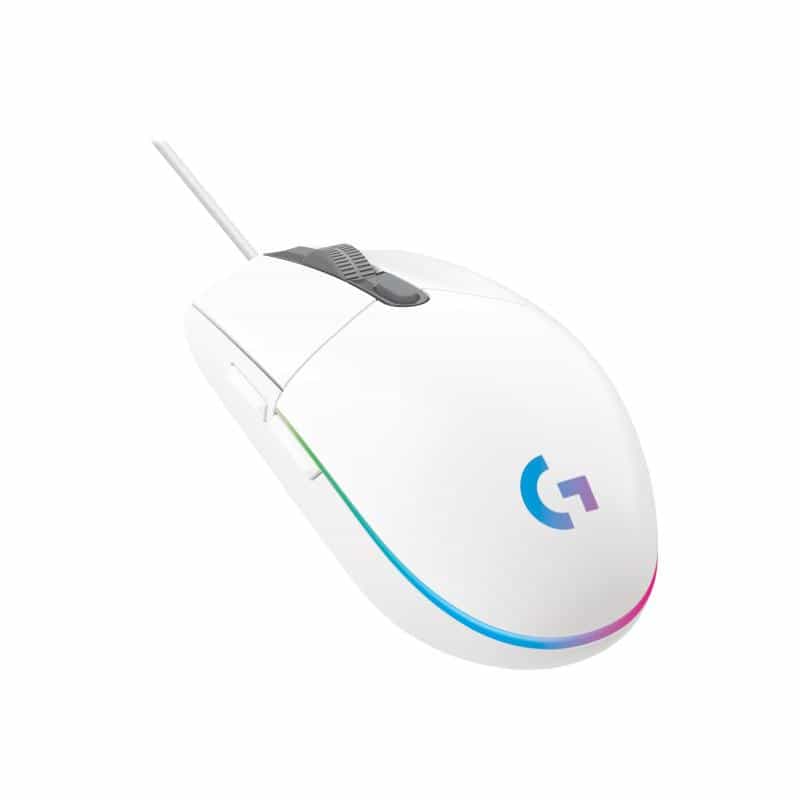 LOGITECH Gaming Mouse G203 LIGHTSYNC - Maus - optisch - 6 Tasten - kabelgebunden - USB - weiß LOGITECH Gaming Mouse G203 LIGHTSYNC - Maus - optisch - 6 Tasten - kabelgebunden - USB - weiß