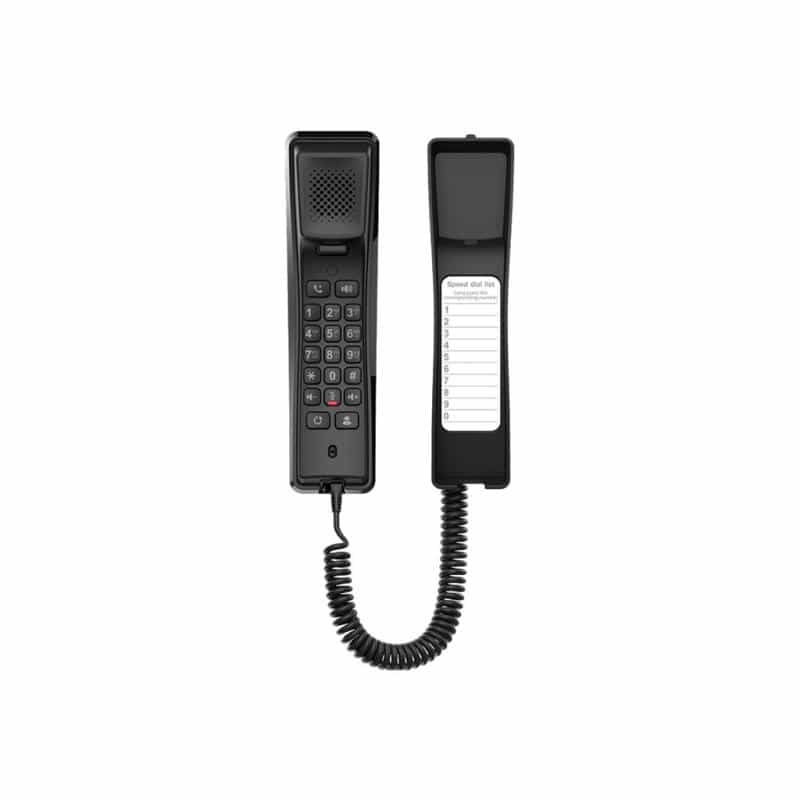 FANVIL Hoteltelefon H2U schwarz FANVIL Hoteltelefon H2U schwarz