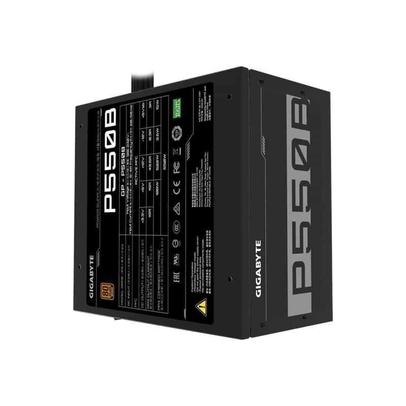 GIGABYTE P550B 550W ATX Netzteil, 80+ Bronze, 120 mm Lüfter GIGABYTE P550B 550W ATX Netzteil, 80+ Bronze, 120 mm Lüfter