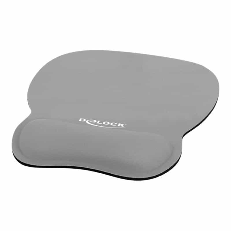 DELOCK Ergonomisches Mauspad mit Handballenauflage grau 245 x 206mm DELOCK Ergonomisches Mauspad mit Handballenauflage grau 245 x 206mm