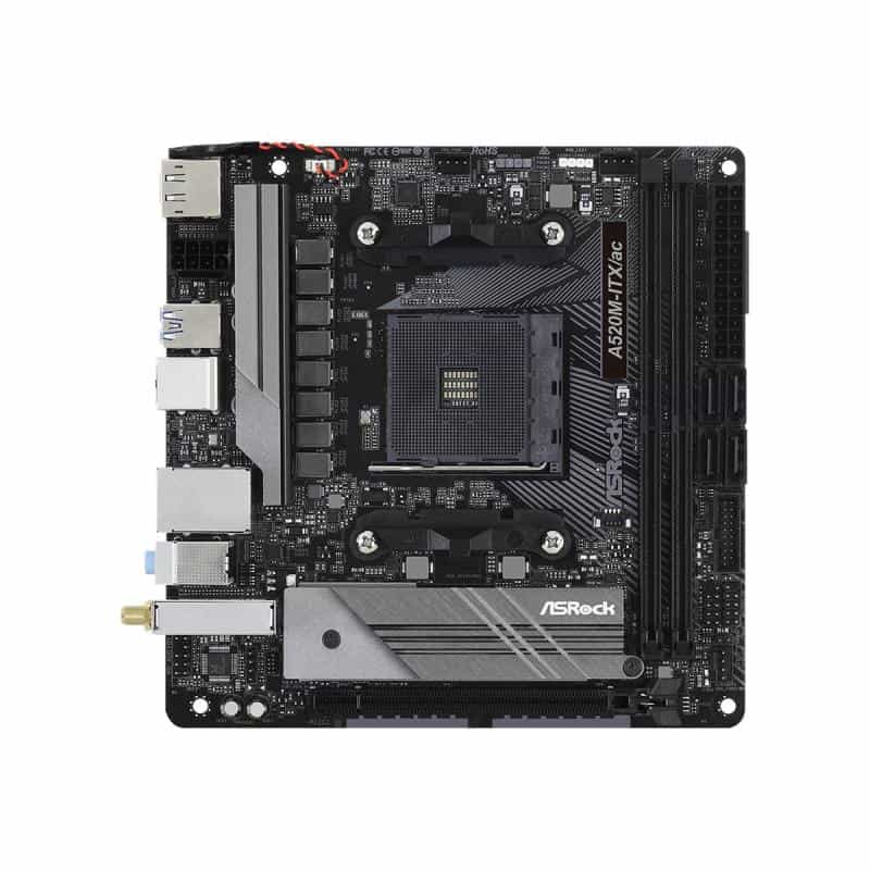 ASROCK MB ASRock A520M-ITX/AC SAM4 ASROCK MB ASRock A520M-ITX/AC SAM4