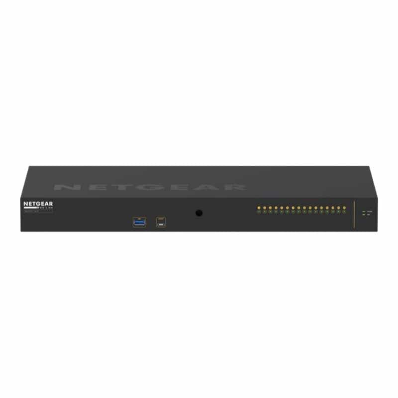 NETGEAR AV Line M4250-16XF 16x1G/10G Fiber SFP+ Managed Switch NETGEAR AV Line M4250-16XF 16x1G/10G Fiber SFP+ Managed Switch