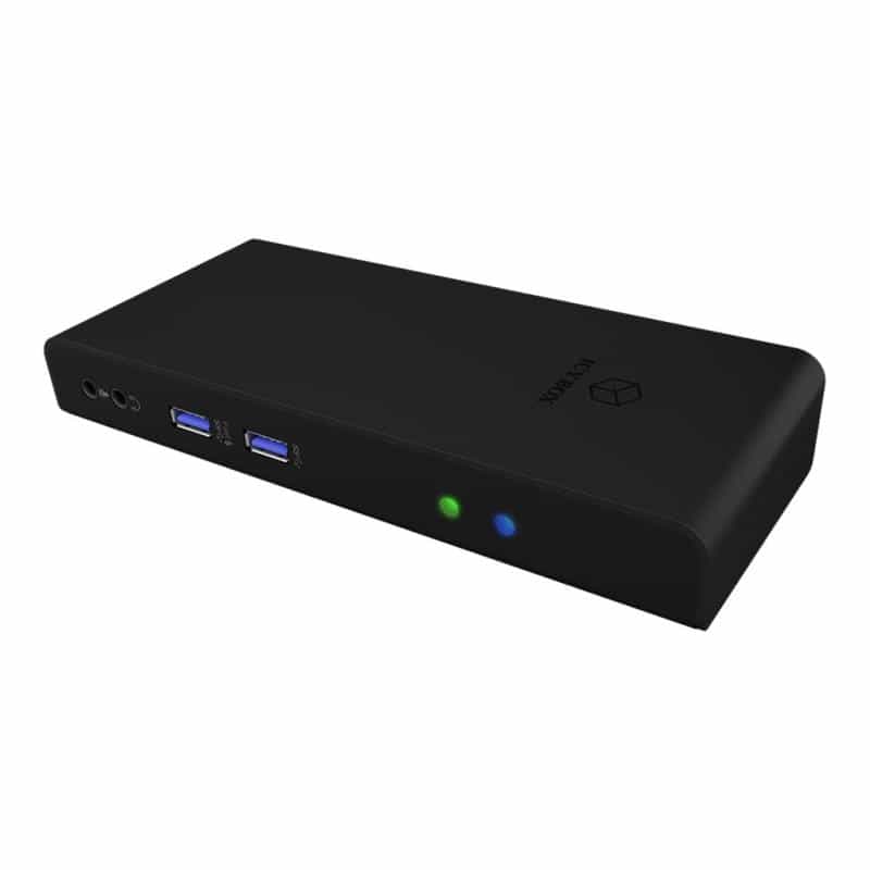 RAIDSONIC ICY BOX IB-DK2251AC USB 3.0 Notebook DockingStation RAIDSONIC ICY BOX IB-DK2251AC USB 3.0 Notebook DockingStation