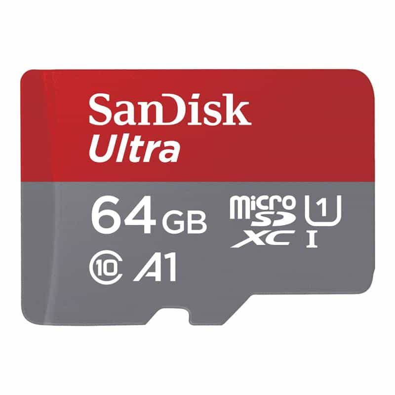 SANDISK 64GB SANDISK ULTRA MICROSDXC+ SANDISK 64GB SANDISK ULTRA MICROSDXC+