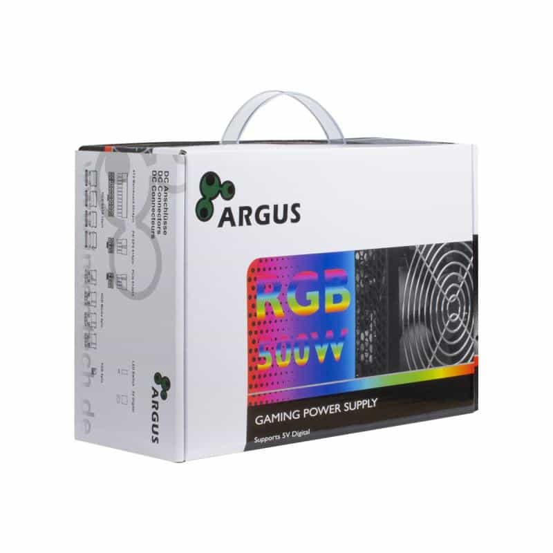 INTERTECH Inter-Tech 500W Argus RGB-500W II 140mm Lüfter retail INTERTECH Inter-Tech 500W Argus RGB-500W II 140mm Lüfter retail