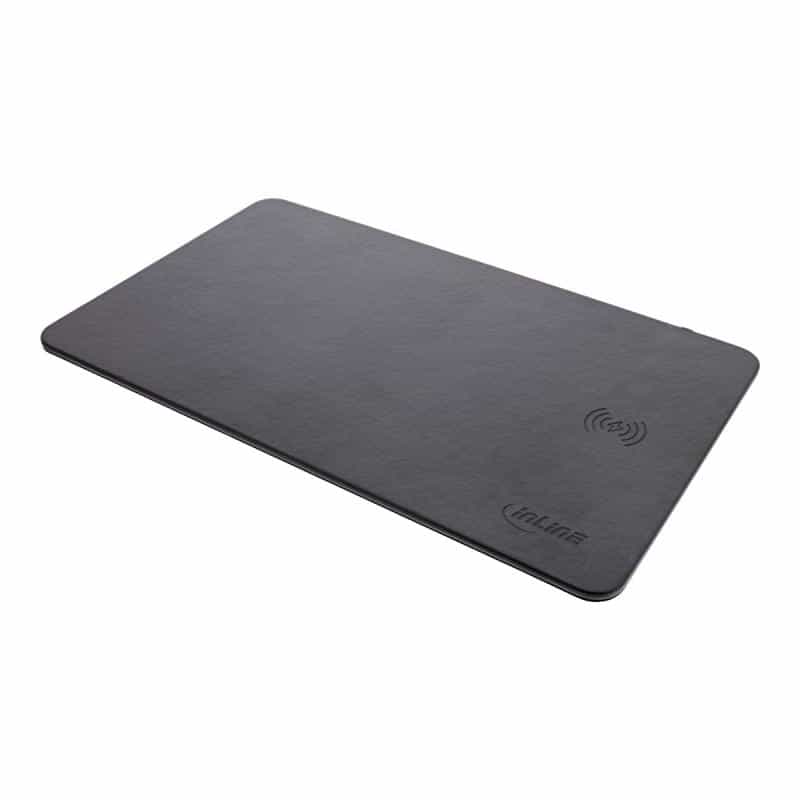 INLINE Maus-Pad, Wireless Charging, 370x225x7mm, schwarz INLINE Maus-Pad, Wireless Charging, 370x225x7mm, schwarz