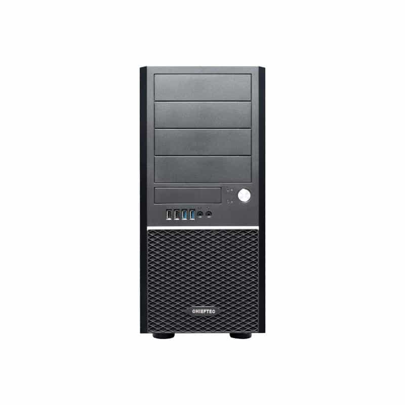 CHIEFTEC Classic Series CM-25B-OP - Tower - ATX - ohne Netzteil (ATX) - Schwarz - USB/Audio CHIEFTEC Classic Series CM-25B-OP - Tower - ATX - ohne Netzteil (ATX) - Schwarz - USB/Audio