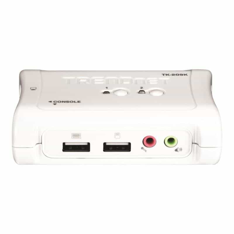 02 Port/USB TRENDnet TK-209K Audio 02 Port/USB TRENDnet TK-209K Audio