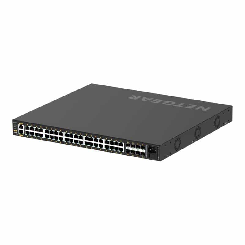 NETGEAR 40G8F-PoE+ 40x1G PoE+ 480W 8xSFP Mgd Switch NETGEAR 40G8F-PoE+ 40x1G PoE+ 480W 8xSFP Mgd Switch