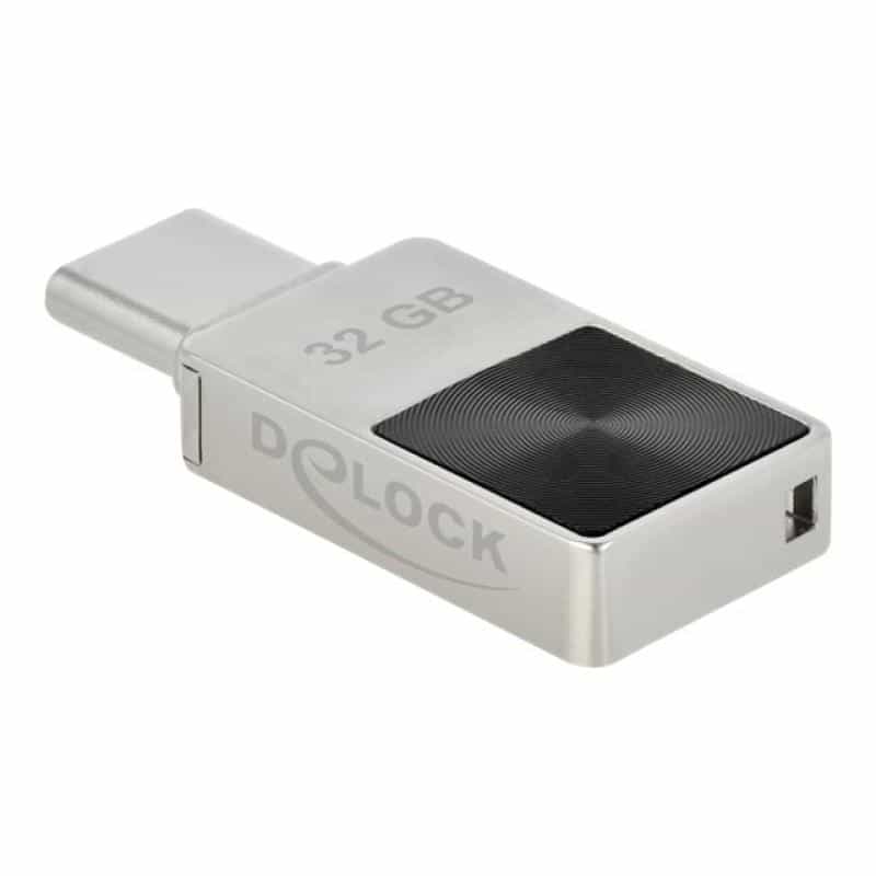 DELOCK Mini USB 3.2 Gen 1 USB-C Speicherstick 32 GB - Metallgehäuse DELOCK Mini USB 3.2 Gen 1 USB-C Speicherstick 32 GB - Metallgehäuse